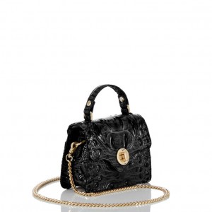 Black Women's Brahmin Arietta Crossbody Bags | 5962OSHJL