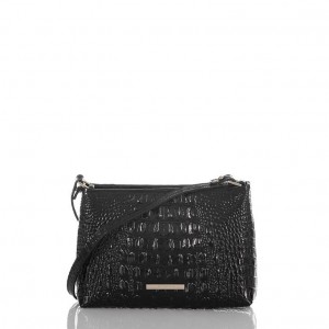 Black Women's Brahmin Lorelei Shoulder Bags | 1495NFPLE