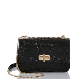 Black Women's Brahmin Rosalie Crossbody Bags | 7419YGPOL