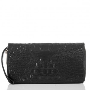 Black Women's Brahmin Skyler Travel Bags | 8214IXWEP