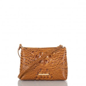 Brown Women's Brahmin Lorelei Shoulder Bags | 5130JXQWG