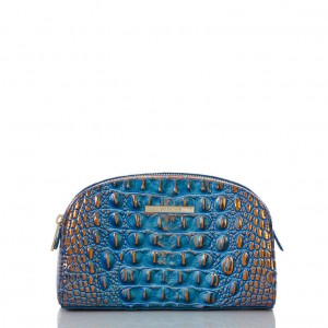 Deep AZURE Women's Brahmin Dany Travel Bags | 4968OEALC