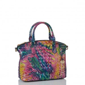 Multicolor Women's Brahmin Duxbury Satchel Bags | 8756QFCVJ