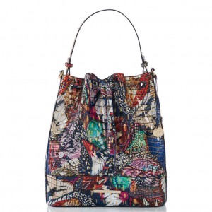 Multicolor Women's Brahmin Marlowe Bucket Bags | 1980SKZOE