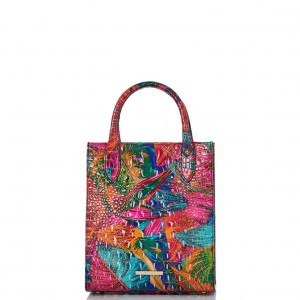 Multicolor Women's Brahmin Moira Tote Bags | 4672XKBWH