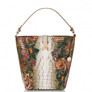 Multicolor Women's Brahmin Shira Bucket Bags | 8631BALKP