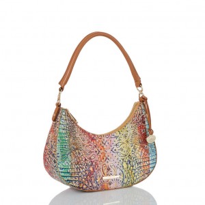 Multicolor Women's Brahmin Small Bekka Shoulder Bags | 4026MQWTZ