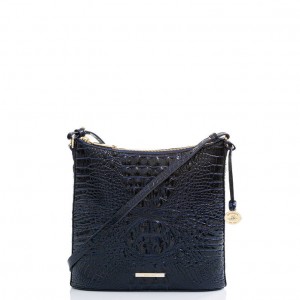 Navy Women's Brahmin Katie Crossbody Bags | 0614RMCYZ