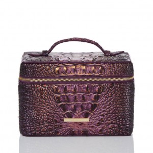 Purple Women's Brahmin Charmaine Travel Bags | 5746ZCMPV