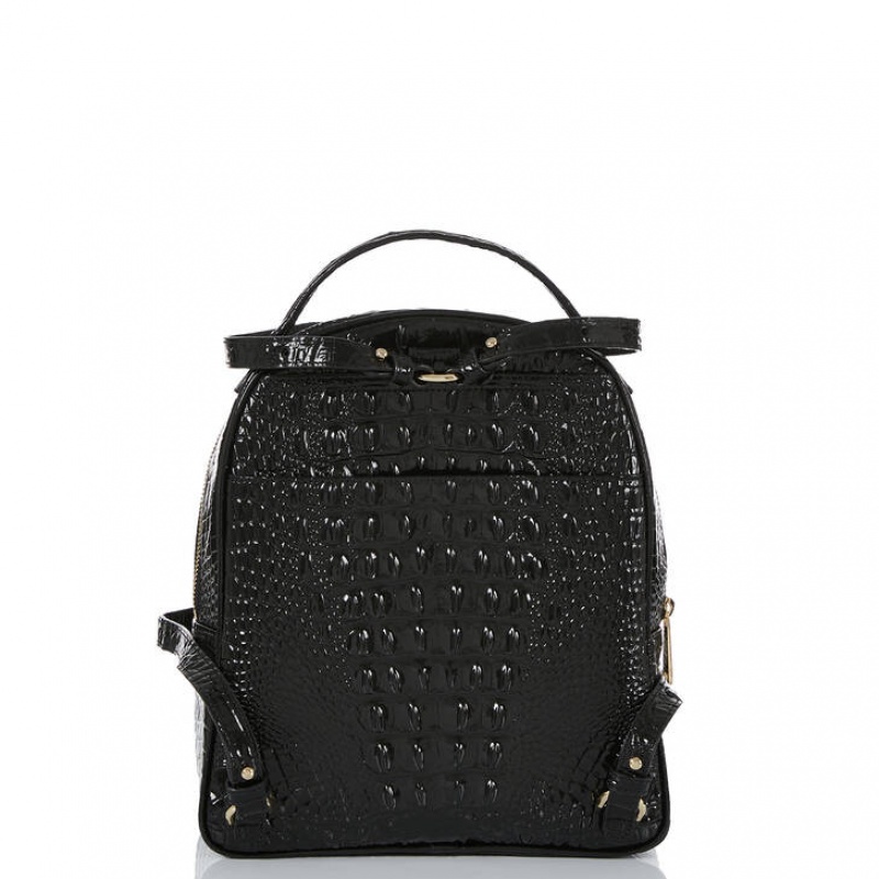 Black Women's Brahmin Chelcy Backpacks | 8106SNURK