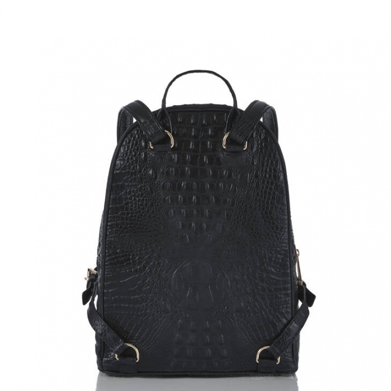 Black Women's Brahmin Dartmouth Backpack Backpacks | 0874AXCET