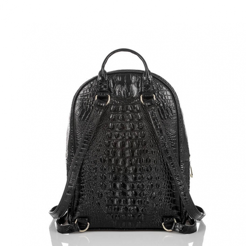 Black Women's Brahmin Dartmouth Backpack Backpacks | 2347DFPSR