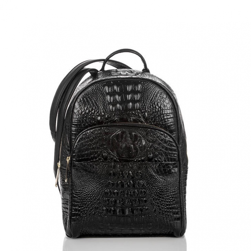 Black Women\'s Brahmin Dartmouth Backpack Backpacks | 2347DFPSR