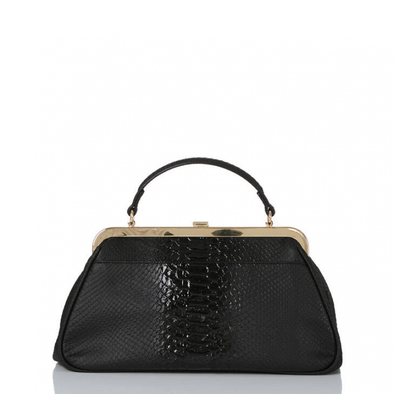 Black Women's Brahmin Emmett Crossbody Bags | 5638XMHDF