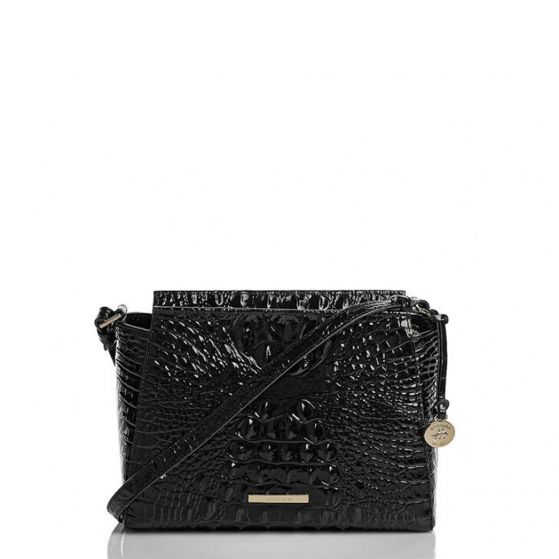 Black Women\'s Brahmin Hillary Crossbody Bags | 0673XHBJY