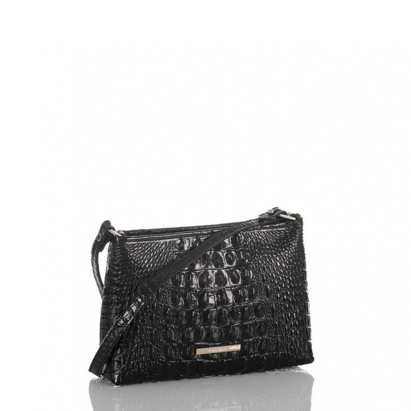 Black Women's Brahmin Lorelei Shoulder Bags | 1495NFPLE