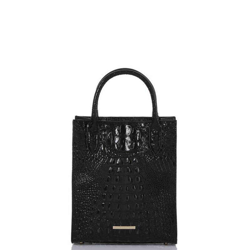 Black Women\'s Brahmin Moira Tote Bags | 0352WIVGL