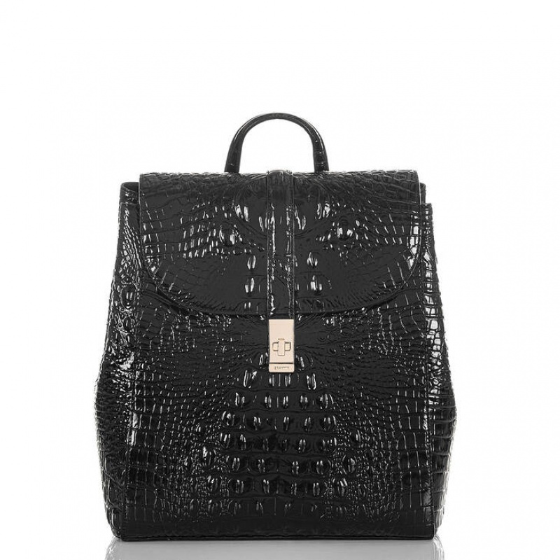 Black Women\'s Brahmin Sadie Backpacks | 9308YNERK