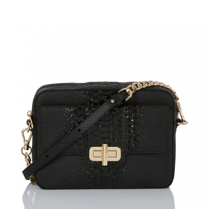 Black Women\'s Brahmin Shea Crossbody Bags | 2586WJCKQ