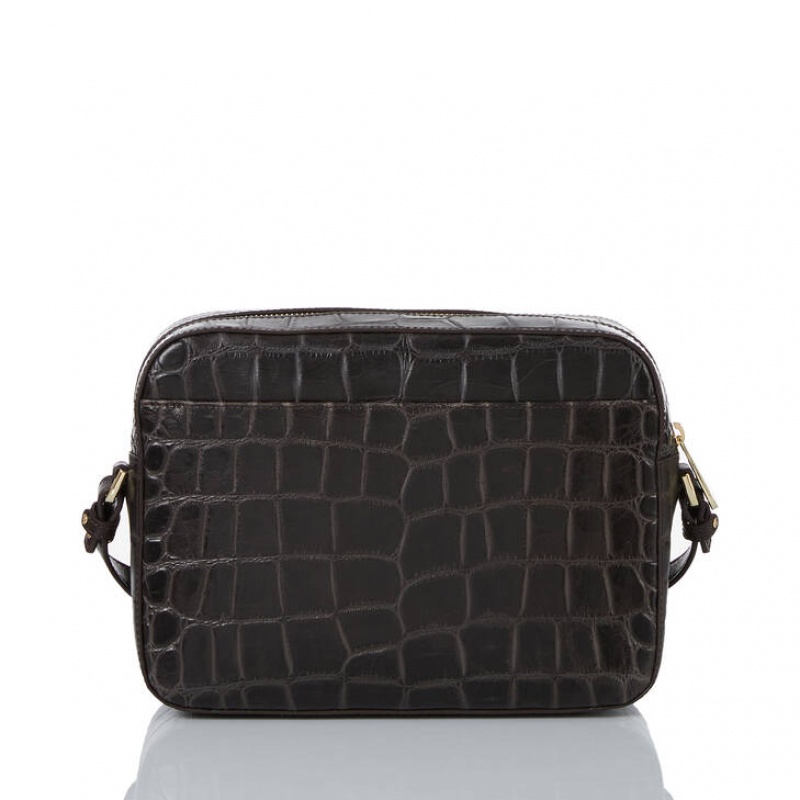 Black Women's Brahmin Shea Crossbody Bags | 6078DFXJG