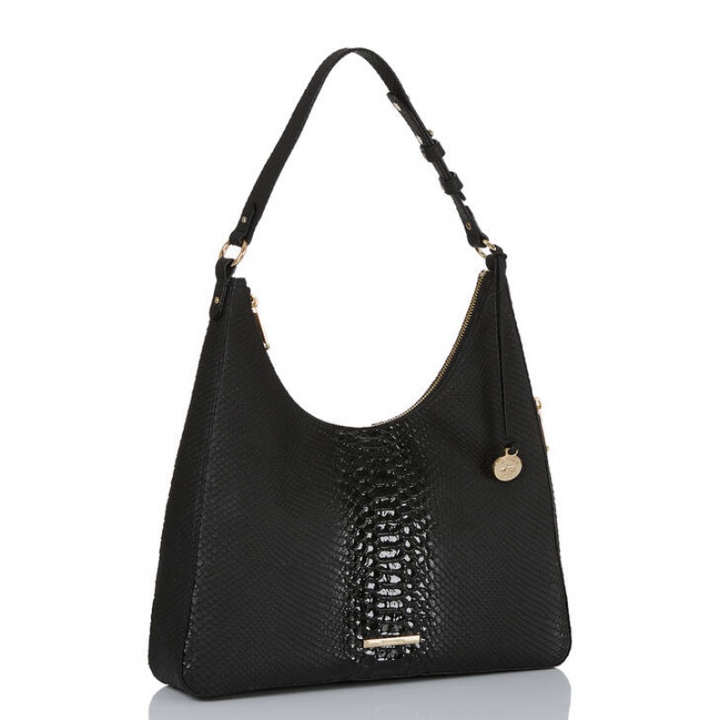 Black Women\'s Brahmin Tabitha Shoulder Bags | 7231CUYTJ