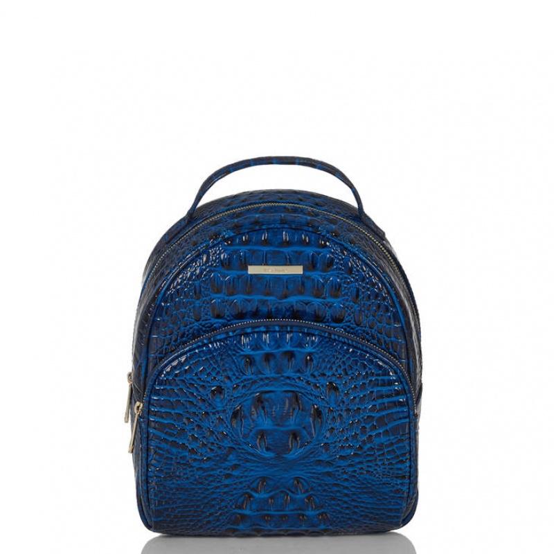 Blue Women\'s Brahmin Chelcy Backpacks | 3912KHDMI