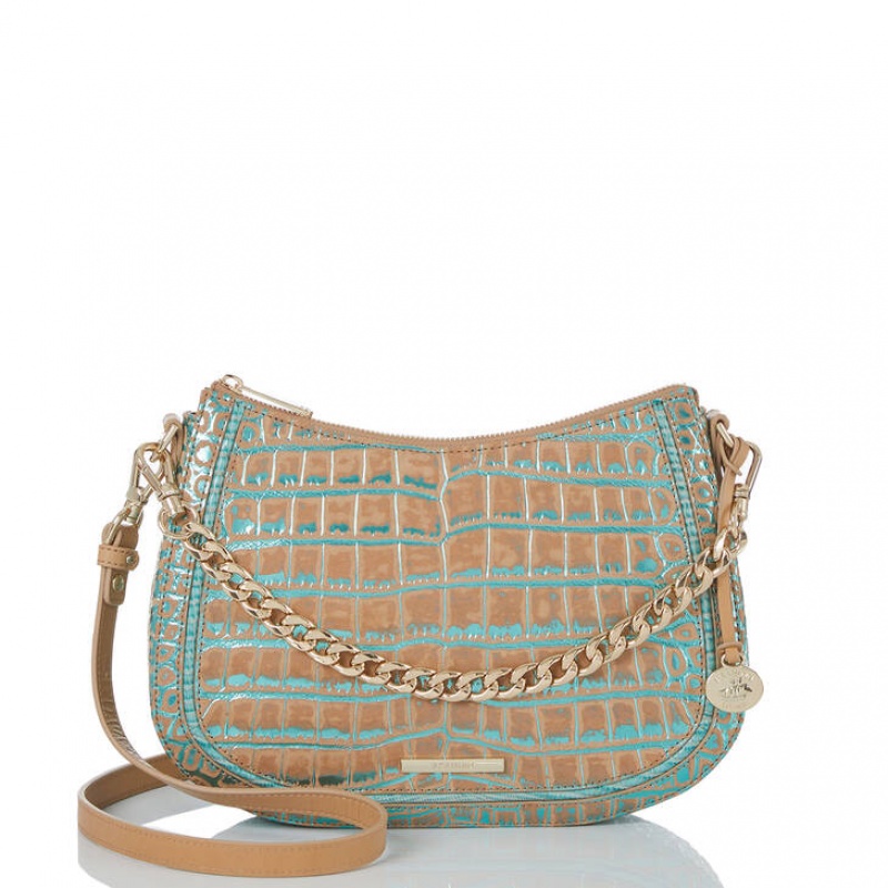 Blue Women\'s Brahmin Mod Shayna Crossbody Bags | 7423XFDMQ