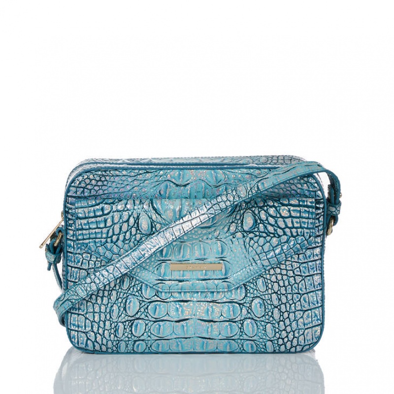 Blue Women\'s Brahmin Shea Crossbody Bags | 6817DJPCL