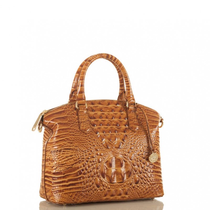 Brown Women's Brahmin Duxbury Satchel Bags | 7132IUVHZ