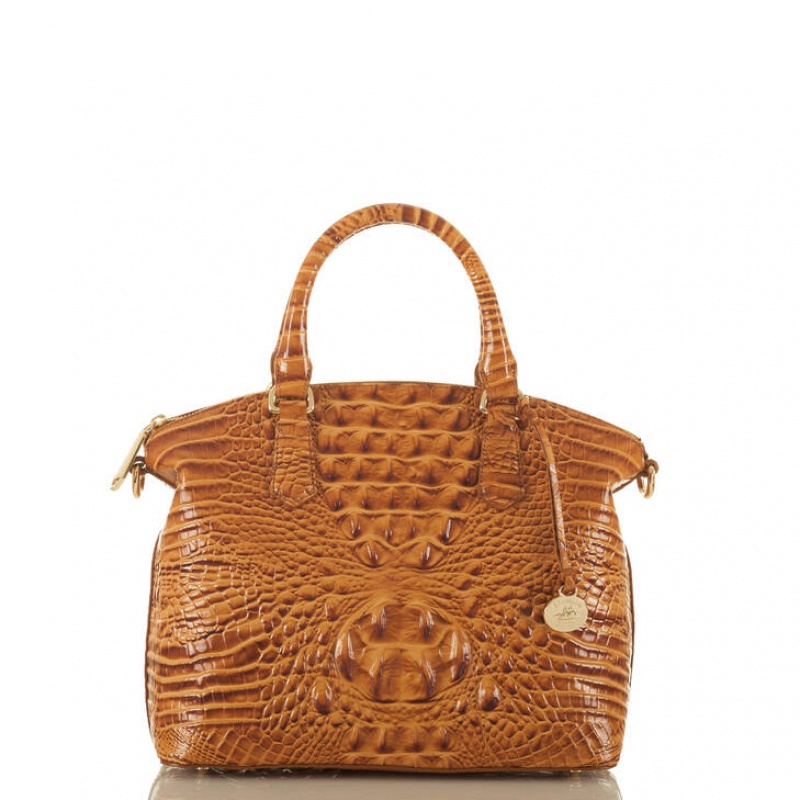 Brown Women\'s Brahmin Duxbury Satchel Bags | 7132IUVHZ