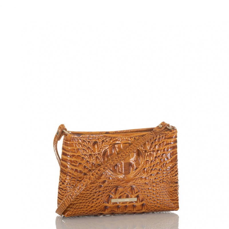 Brown Women's Brahmin Lorelei Shoulder Bags | 5130JXQWG