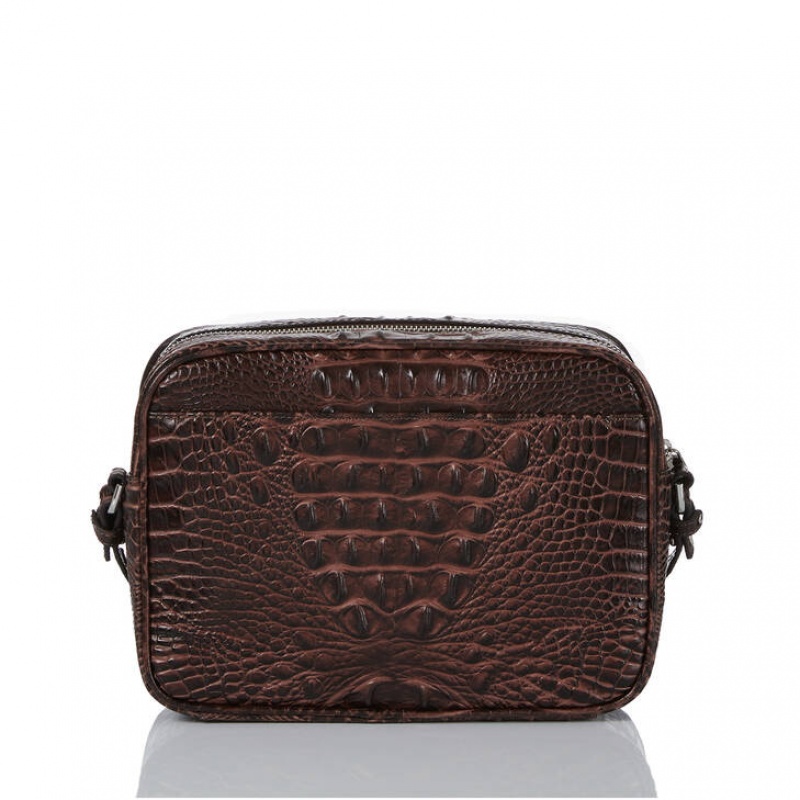 Brown Women's Brahmin Shea Crossbody Bags | 1084JWQVF