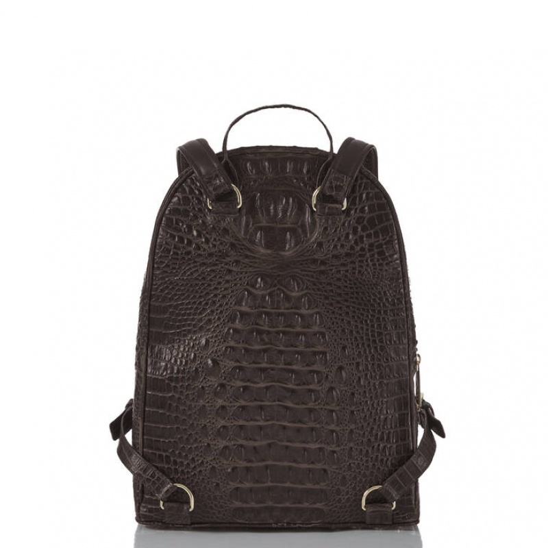 Chocolate Women's Brahmin Dartmouth Backpack Backpacks | 6281EMXKU