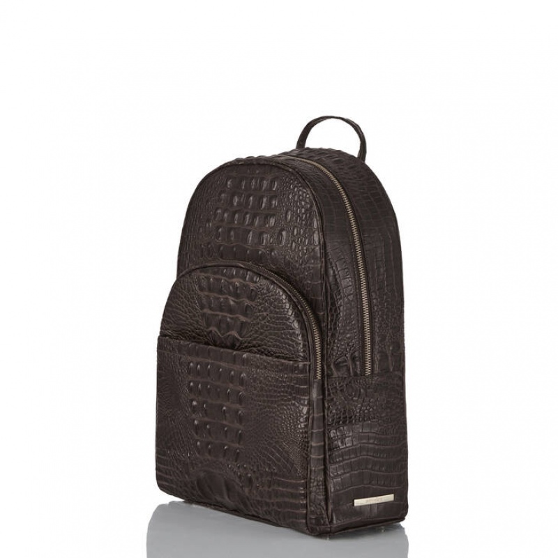 Chocolate Women's Brahmin Dartmouth Backpack Backpacks | 6281EMXKU