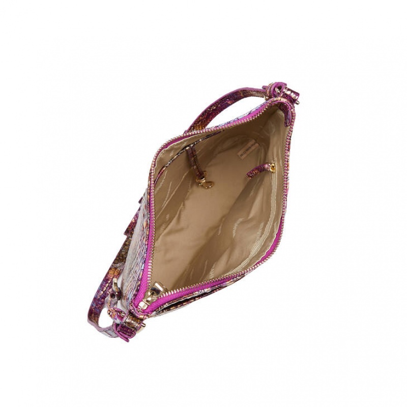 Fuchsia Women's Brahmin Katie Crossbody Bags | 5983VUPMZ