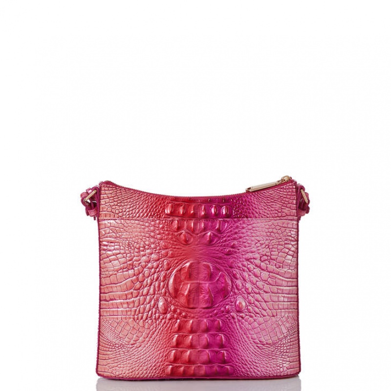 Fuchsia Women's Brahmin Katie Crossbody Bags | 0783LTZCQ