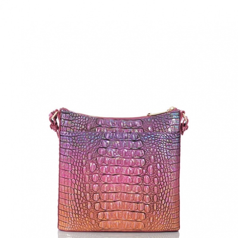 Fuchsia Women's Brahmin Katie Crossbody Bags | 0268QAOZH