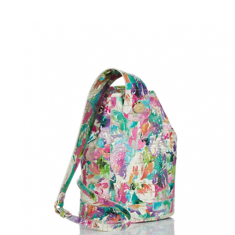 Multicolor Women's Brahmin Allie Bucket Bags | 8213OLVNI