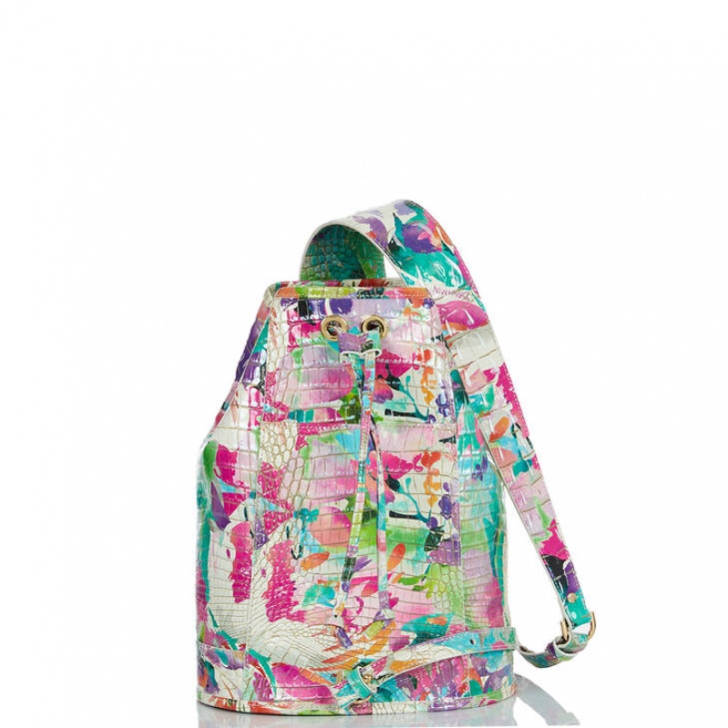 Multicolor Women's Brahmin Allie Bucket Bags | 8213OLVNI