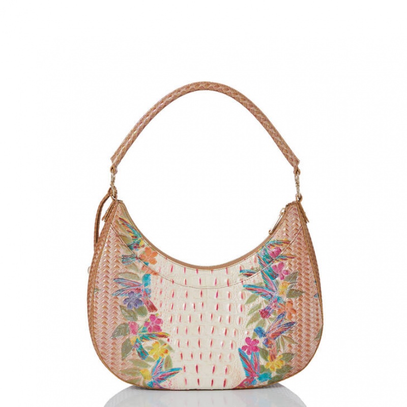 Multicolor Women's Brahmin Bekka Shoulder Bags | 3824PWKCE