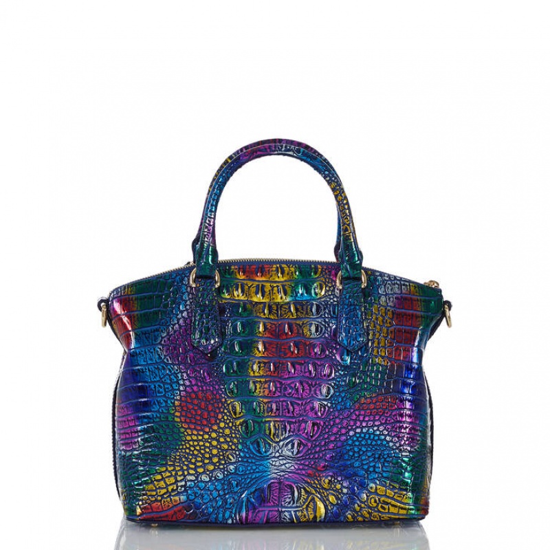 Multicolor Women's Brahmin Duxbury Satchel Bags | 3240XMSEQ