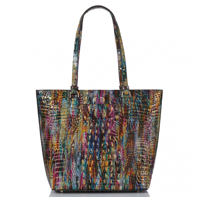 Multicolor Women's Brahmin Ellen Tote Bags | 1085HNILF