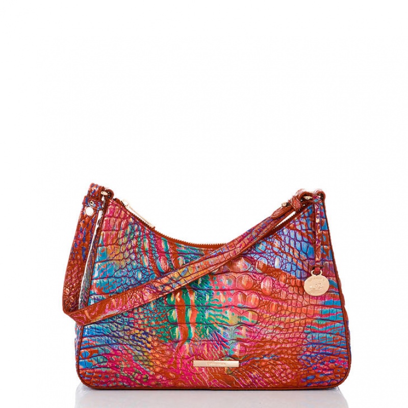 Multicolor Women\'s Brahmin Esme Shoulder Bags | 0723ZDVAR