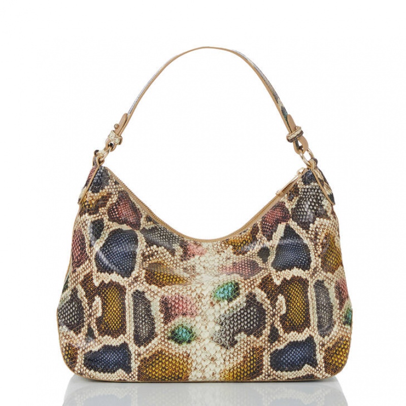 Multicolor Women's Brahmin Heather Shoulder Bags | 5329DGJSU