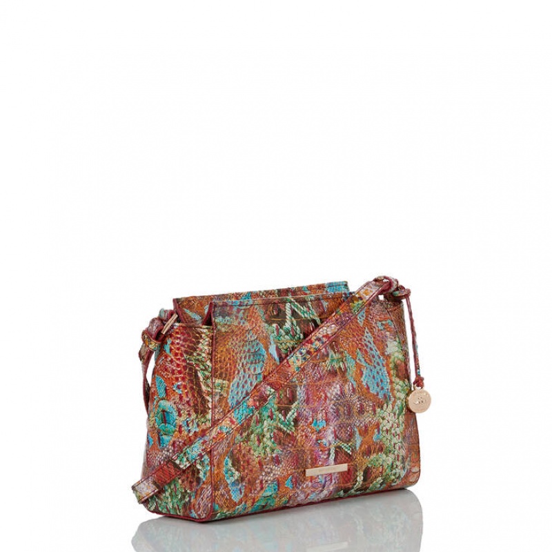 Multicolor Women's Brahmin Hillary Crossbody Bags | 9426YZLNH