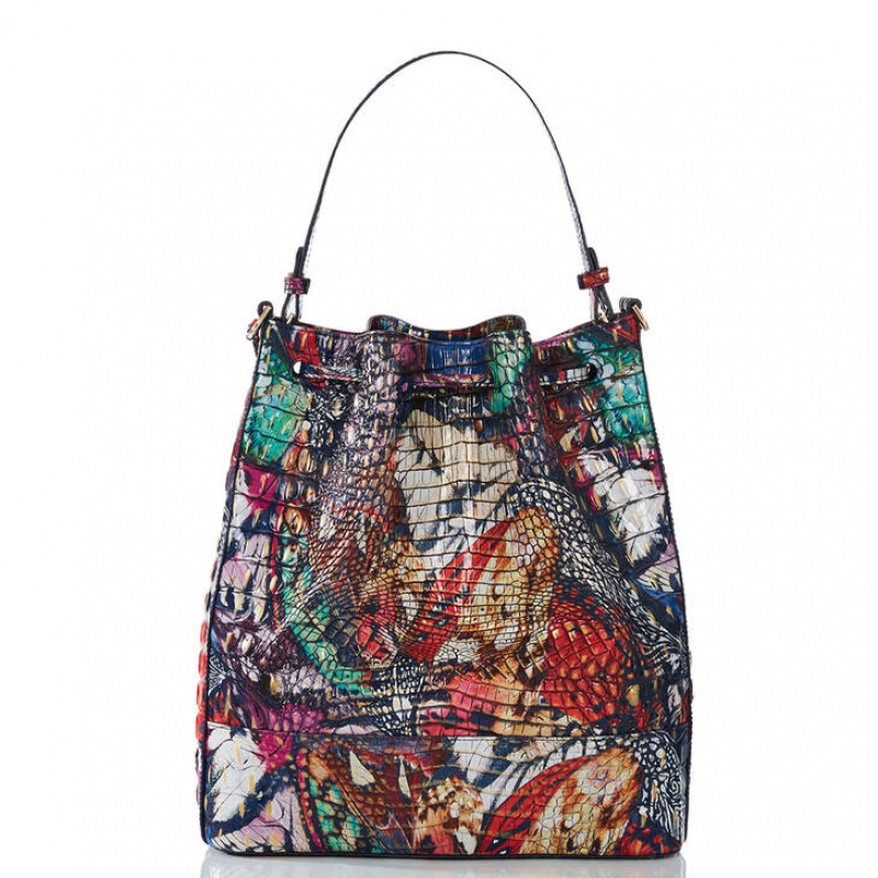 Multicolor Women's Brahmin Marlowe Bucket Bags | 1980SKZOE