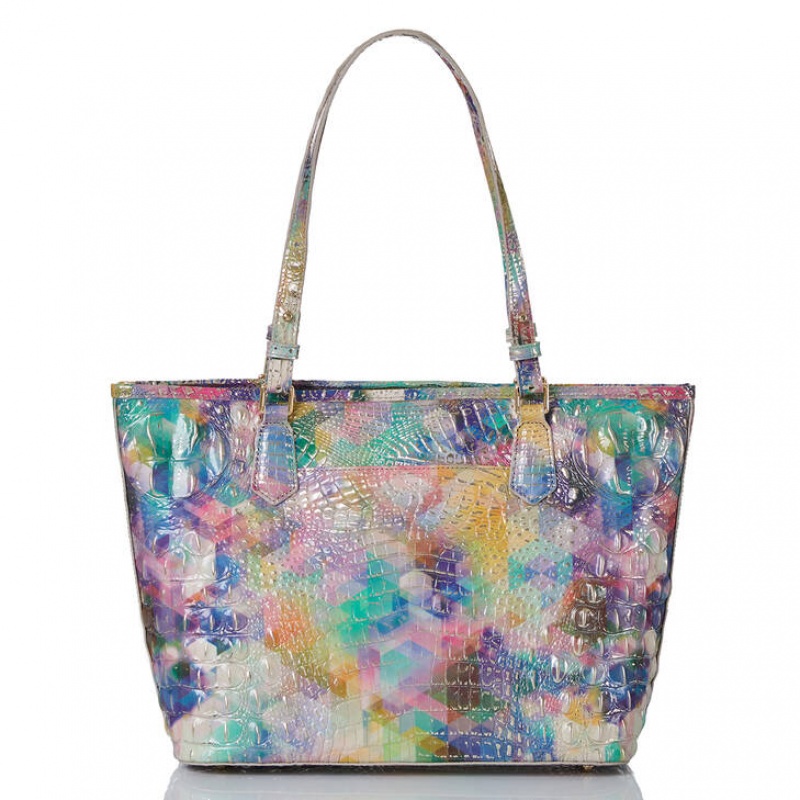 Multicolor Women's Brahmin Medium Asher Tote Bags | 4983BKLVT