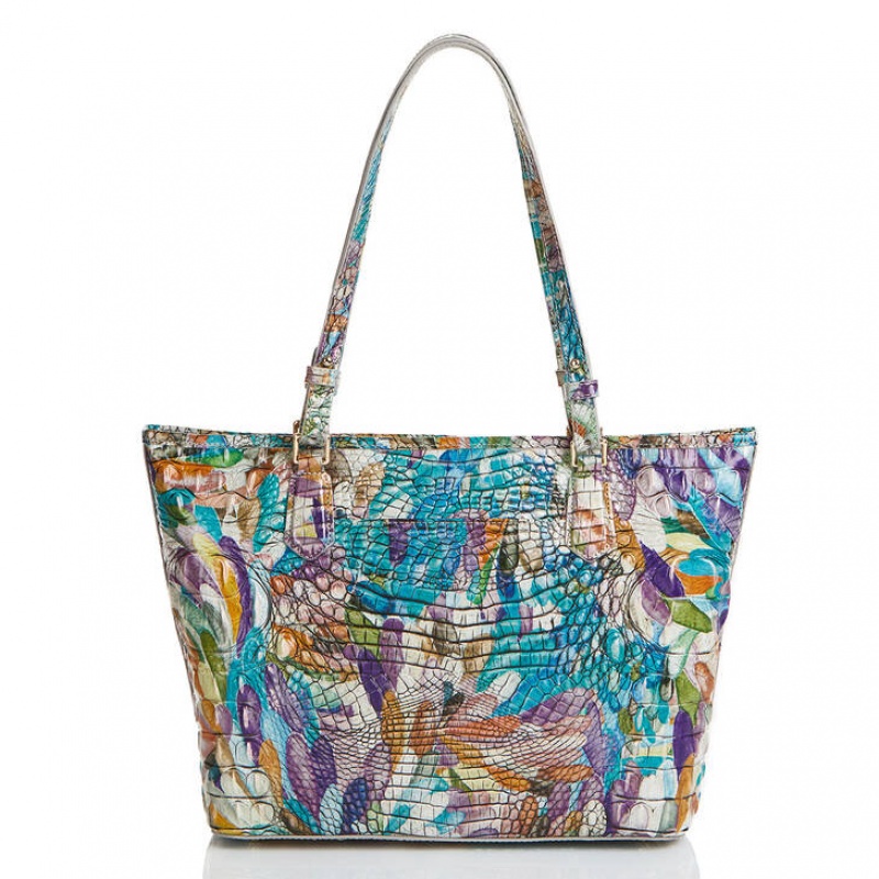 Multicolor Women's Brahmin Medium Asher Tote Bags | 3704NBUQP