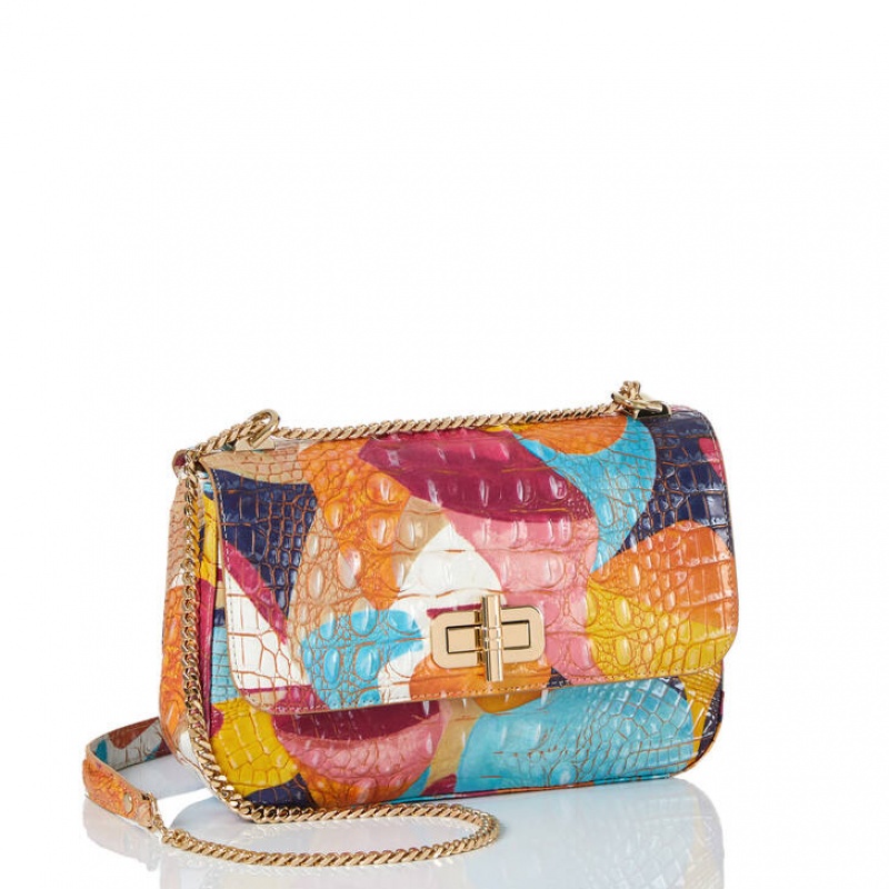 Multicolor Women's Brahmin Rosalie Crossbody Bags | 8246ZHFCV