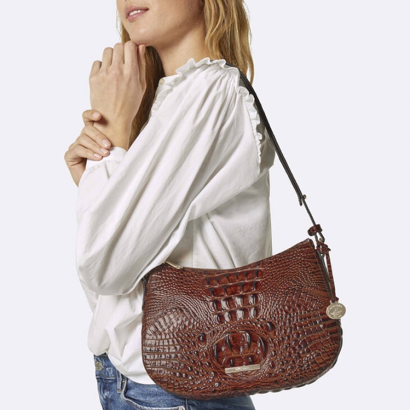 Multicolor Women's Brahmin Shayna Crossbody Bags | 3907CRMZI